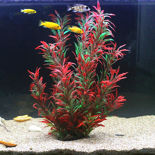 Aquarium Fish Real - 50CM Artificial Fish Tank Rare Plants