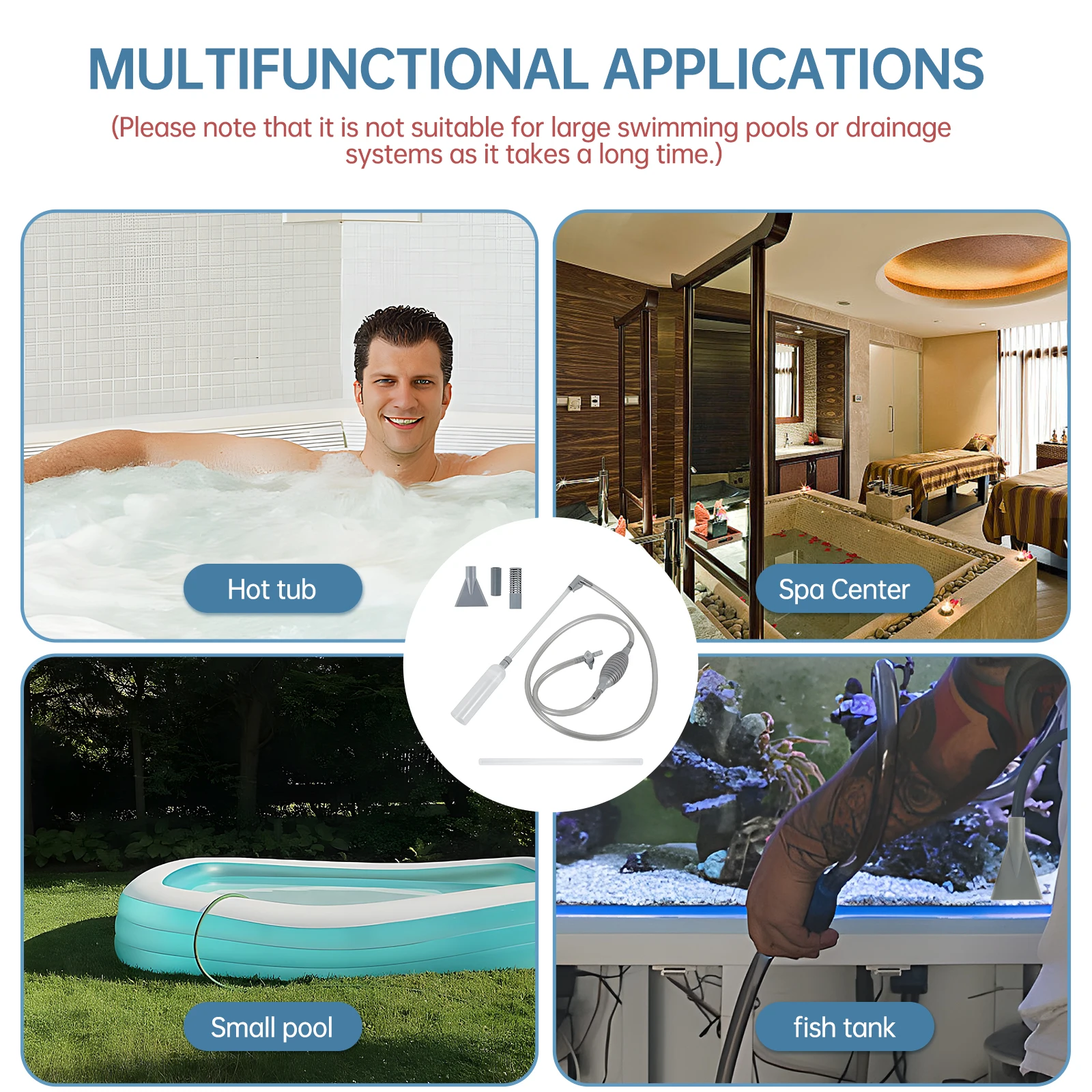 Hot Tub Vacuum Cleaner 10ft Sw - Aquarium Fish Real 评论和价格