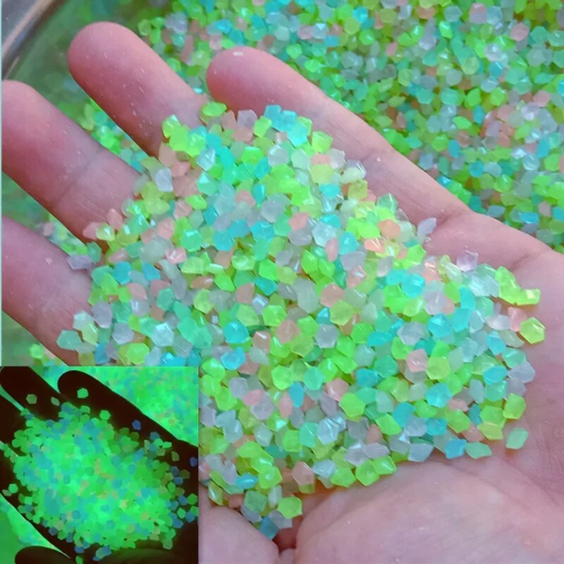 1000pcs 3-5mm Luminous Sand Gl - Aquarium Fish Real 评论和价格