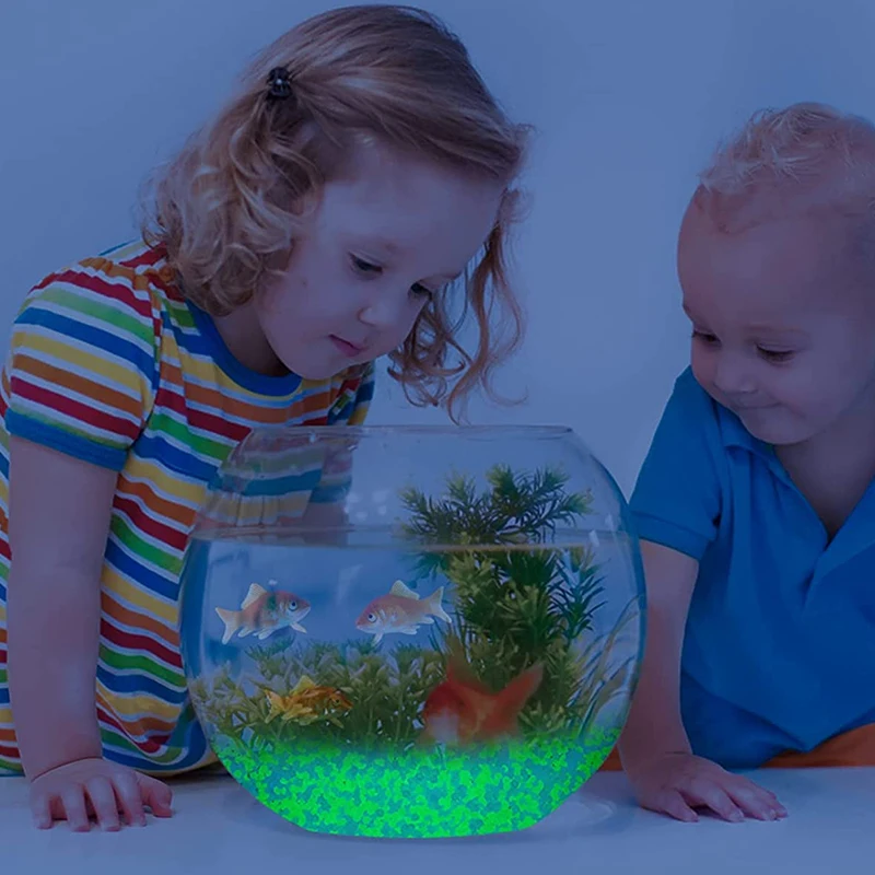 1000pcs 3-5mm Luminous Sand Gl - Aquarium Fish Real 评论和价格