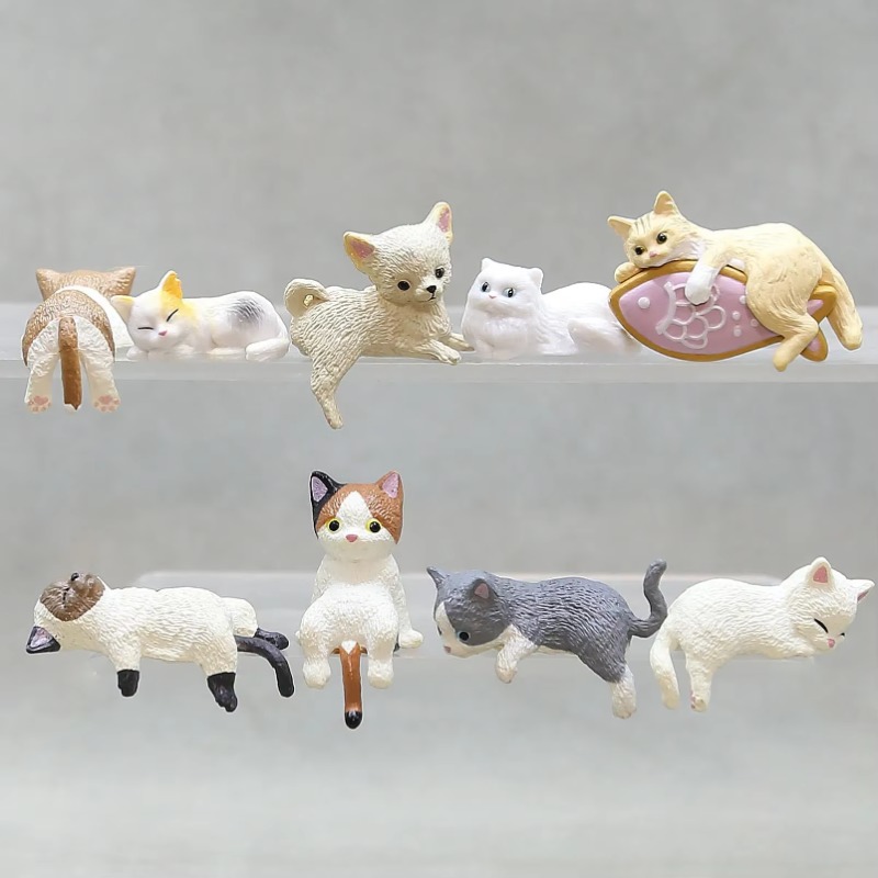 1Pc Cute Cartoon Cat PVC Home  - Aquarium Fish Real 评论和价格