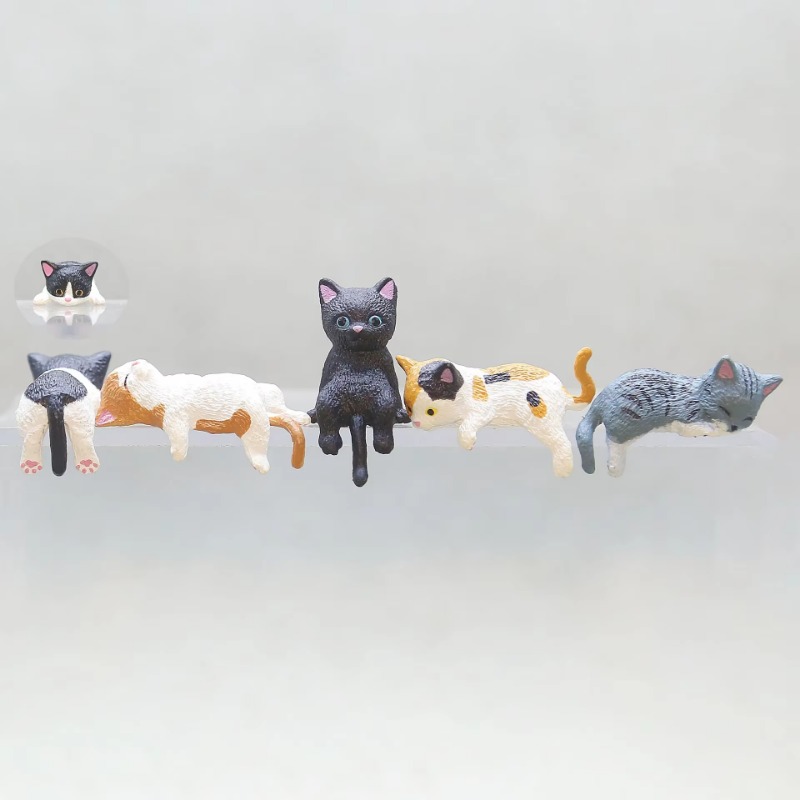 1Pc Cute Cartoon Cat PVC Home  - Aquarium Fish Real 评论和价格