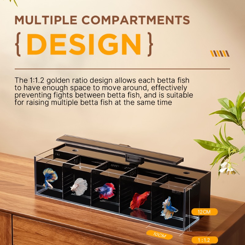 Douyu aquarium multi-grid comb - Aquarium Fish Beautiful 评论和价格