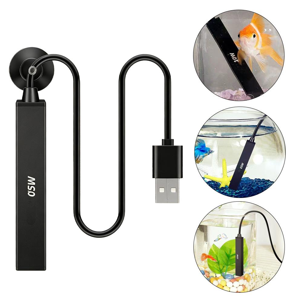 Mini USB Aquarium Heater 5V Au - Aquarium Fish Real 评论和价格