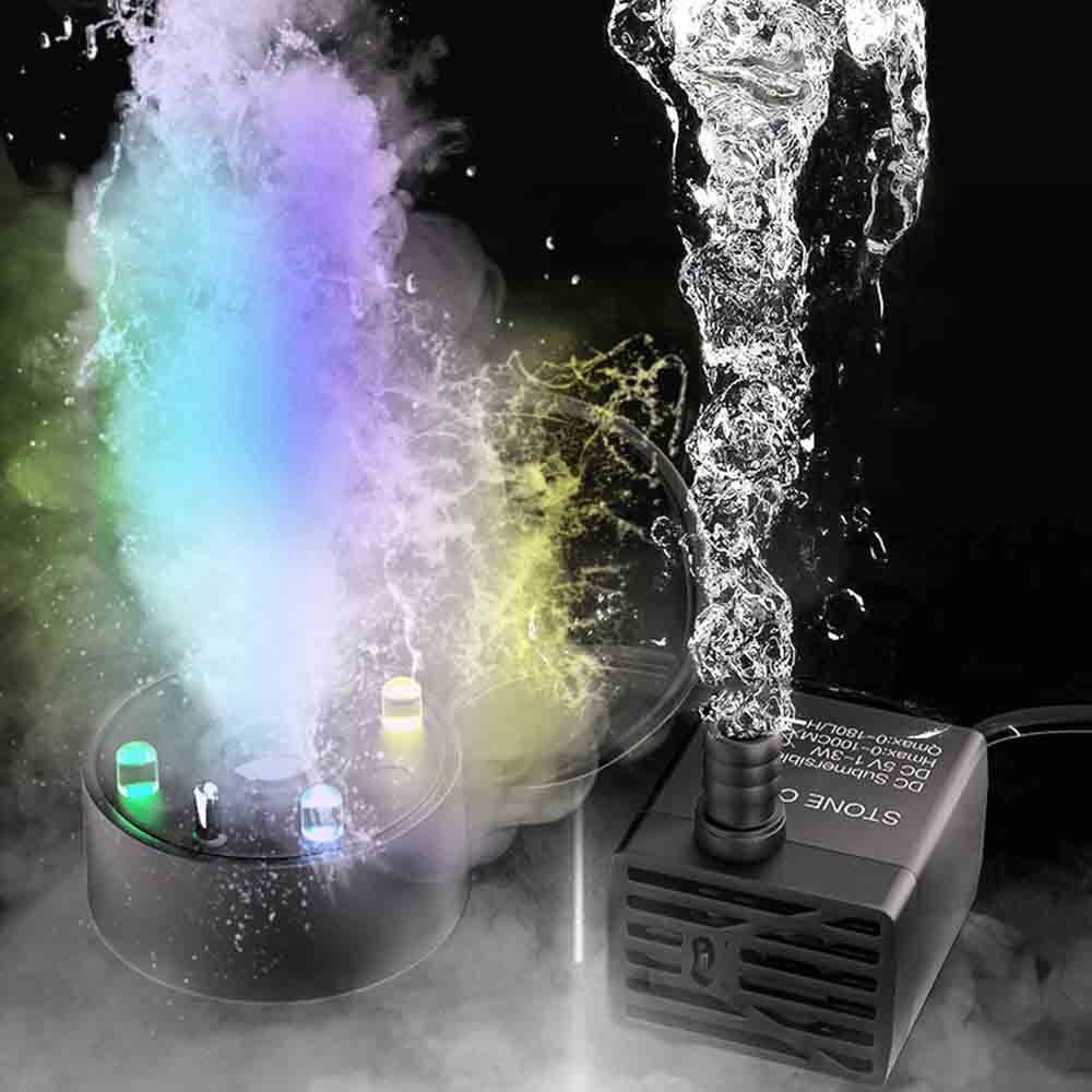 2-IN-1 Mist Maker Colorful LED - Aquarium Fish Care 评论和价格