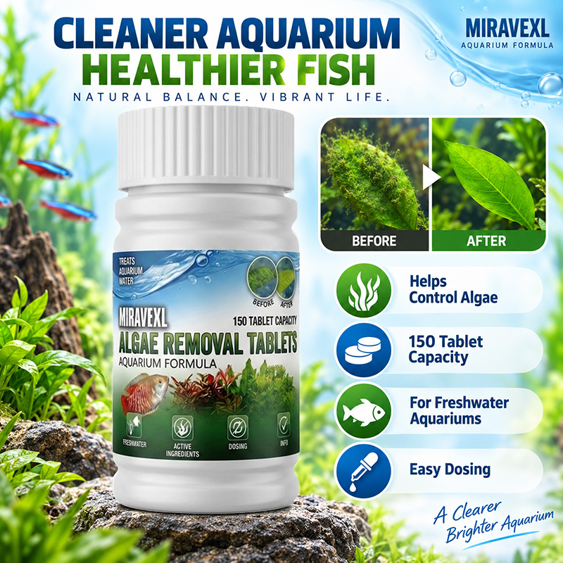MIRAVEXL 150 Tablets Fish Tank - Aquarium Fish In Pond 评论和价格