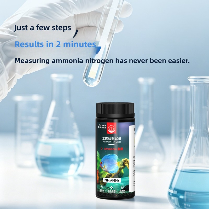 8-in-1 Aquarium Test Strips -  - Aquarium Fish In Pond 评论和价格